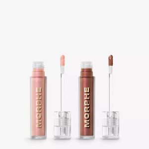 Morphe Gloss Set in Shimmering Pink and Rich Brown
